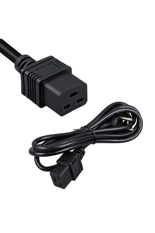 Pm-7702 C20 Dikdörtgen Erkek Girişli 1.8 Metre Ups Power Kablo - 1