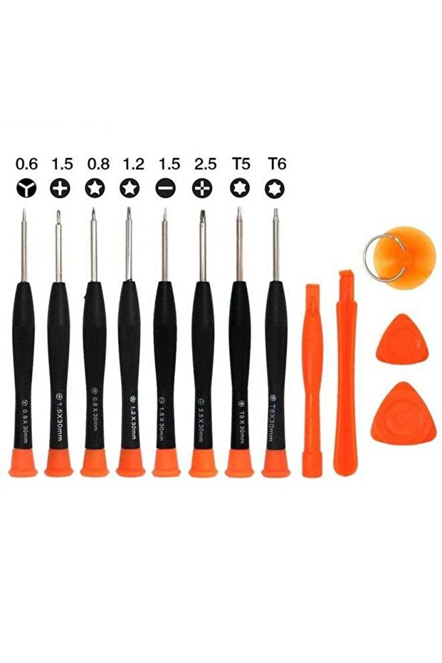 مجموعة مفكات براغي متعددة الوظائف 13 في 1 متعددة الألوان - 1