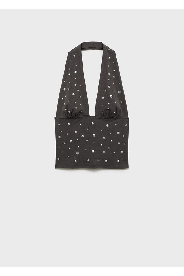 Halter üst metalik aplikler - 3