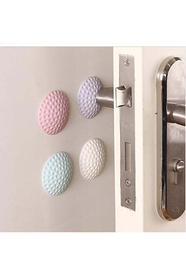 واقي جداري لمقبض الباب من المطاط اللاصق ذاتيًا - 1