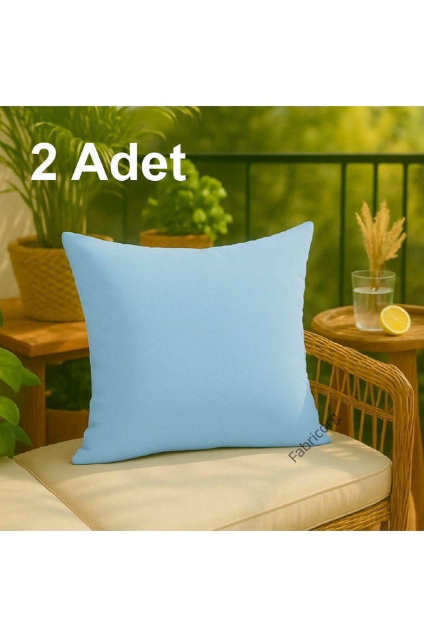 Duck Diaper Throw Pillow Cover Suitable for Punch Baby Blue (40X40 cm) 2 Pieces