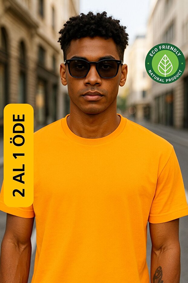 Oversıze Basıc Turuncu - 1