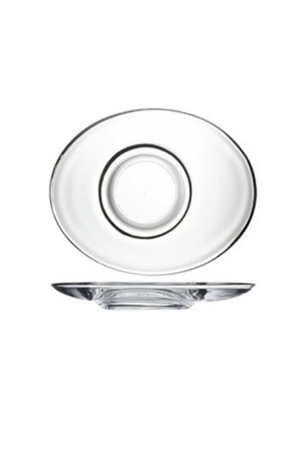 54381 Aqua Oval Çay Tabağı 6 Lı - 1