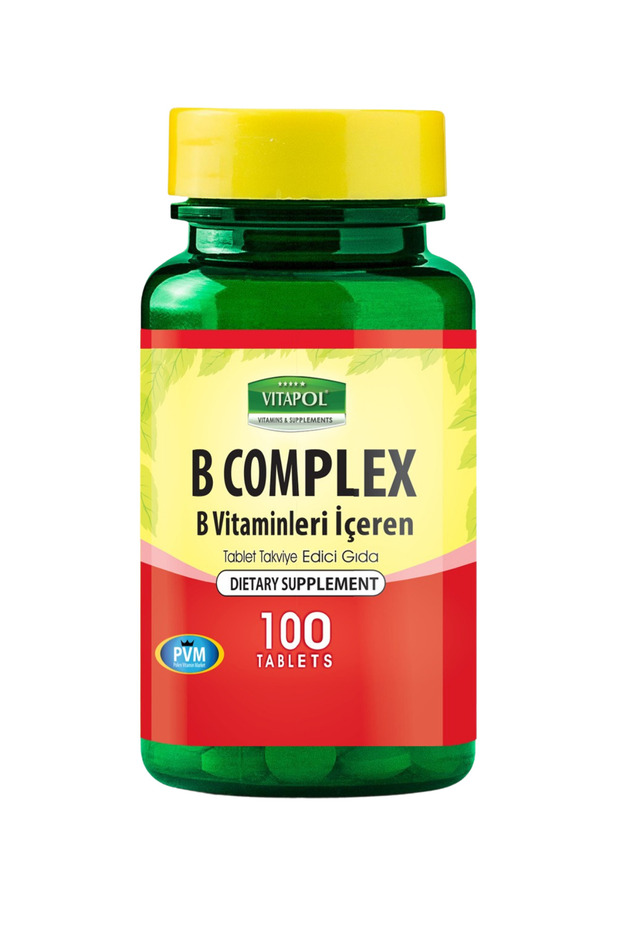 B Kompleks 100 Tablet Vitamin B Complex - 4