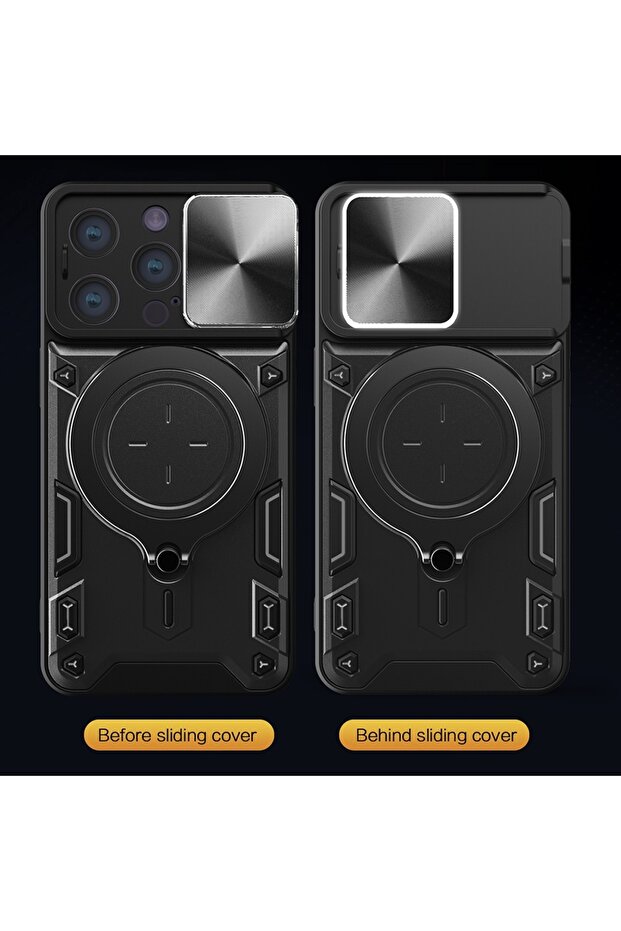 IPhone 16 Pro Max Case - Techsuit CamGuard Pro - Red - 3