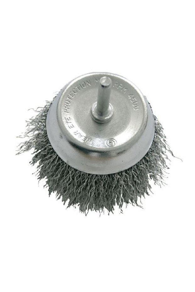 Wire Brush Cup Type With Rod 60Mm