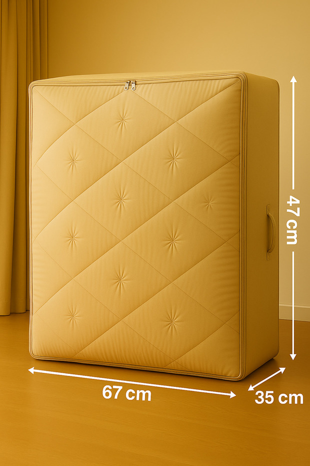 Maxi Size Storage Bag 47X67X35 cm Quilt, Blanket, Clothes Storage and Organization Bag