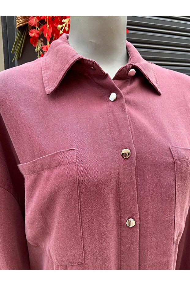 قميص / تونيك مقاس كبير - 3