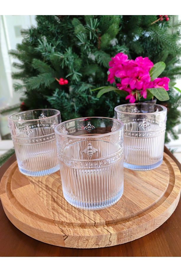 Abeille Water Glass Set 330 ml - Abeille Su Bardak Seti 330 ml - 5