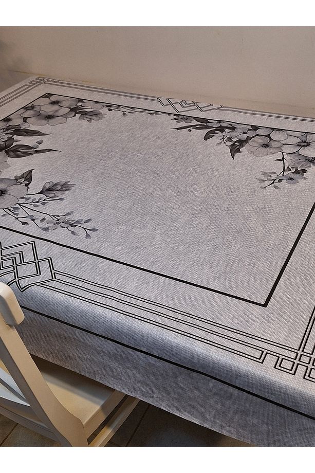 DORA PANO Elyaf Tabanlı Pvc Muşamba - Desenli Silinebilir 120 X 155 Hazır Masa Örtüsü - 4