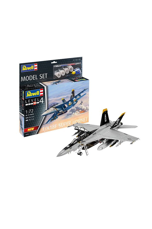 Model Set Uçak F/a-18f Super Hornet 63834 - 1