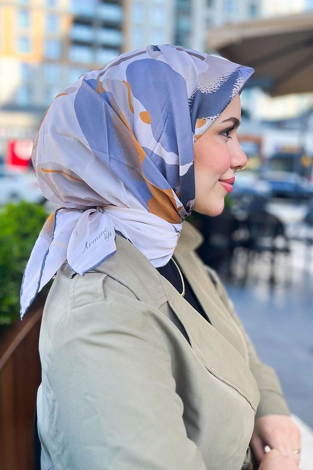Life Vual Eşarp - İnce Yazlık Kumaş - 10037L-14 - 3