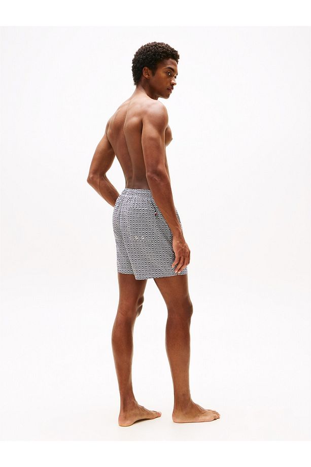 MEDIUM DRAWSTRING PRINT Erkek Bej Deniz Şortu - UM0UM03491 - 7