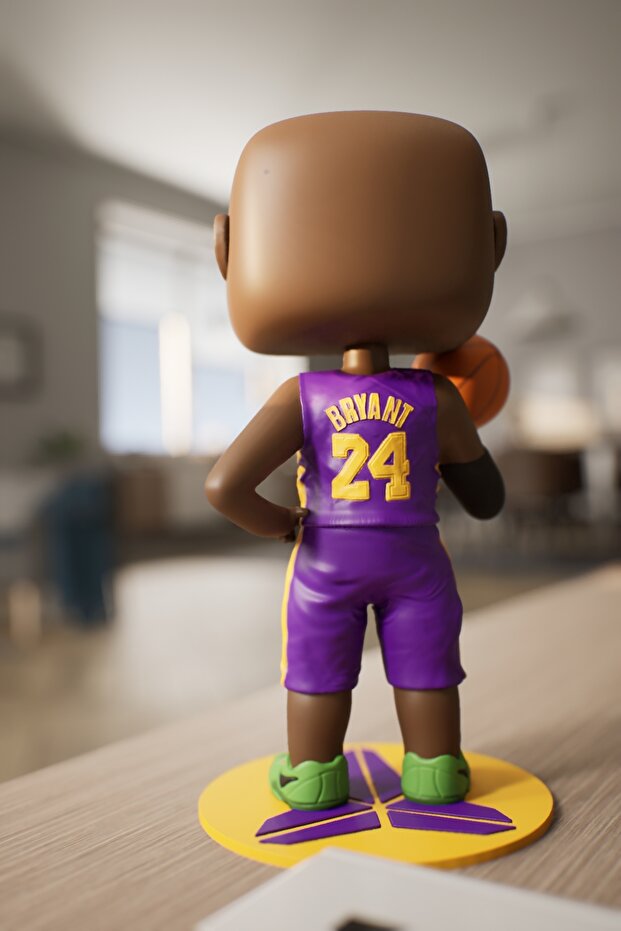 Kobe Bryant 3d Mini Figür - 4