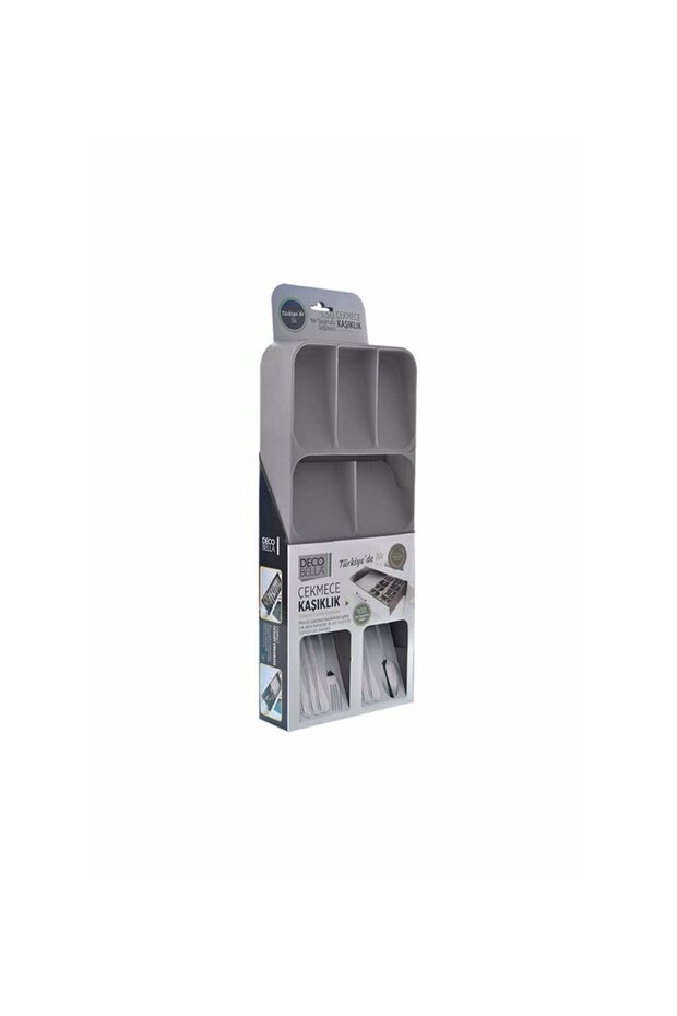 9 Compartment Drawer Cutlery (White) White - 1