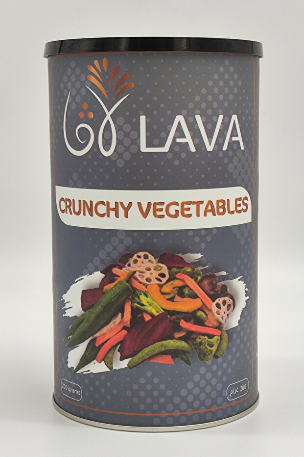 Crunchy Vegetable Dried Box Tin 200 grams
