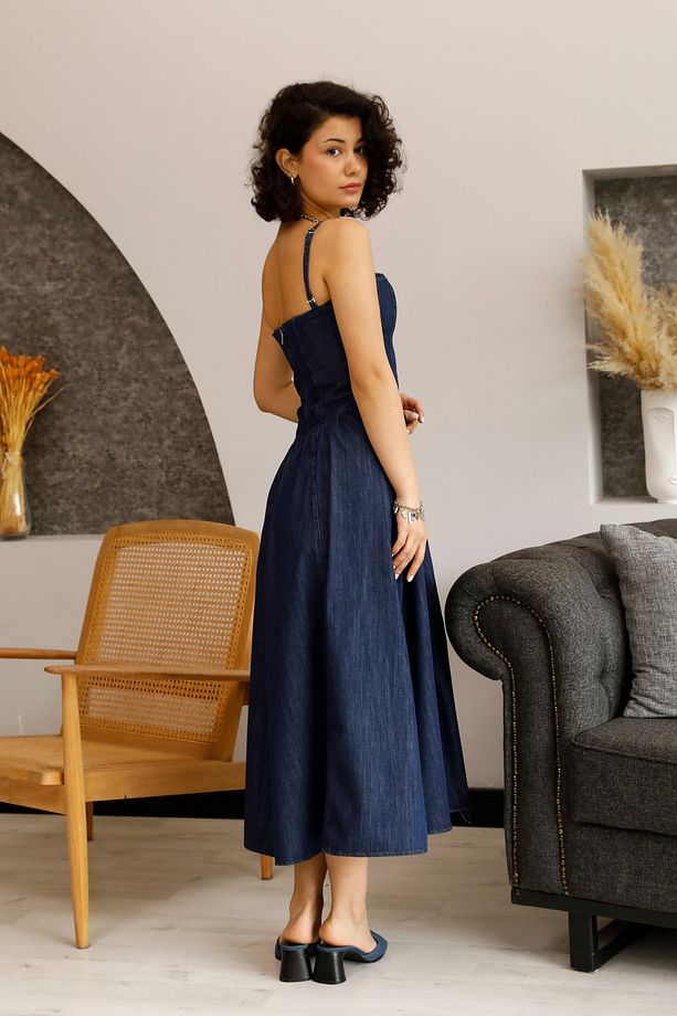 Kot Askılı Elbise - 3