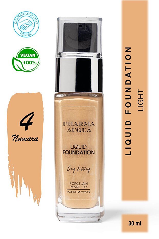 Long Lasting Liquid Foundation 30 ml - 04 - 1