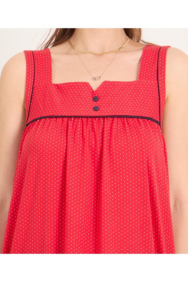 Quality Pocketed Strappy Home & Beach Dress