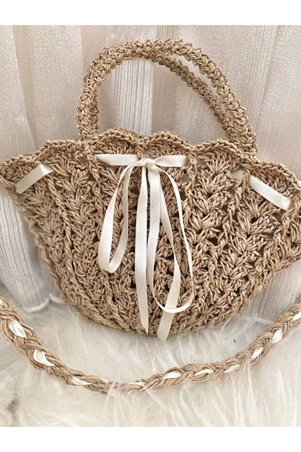 Kurdeleta Hasır Çanta - 1