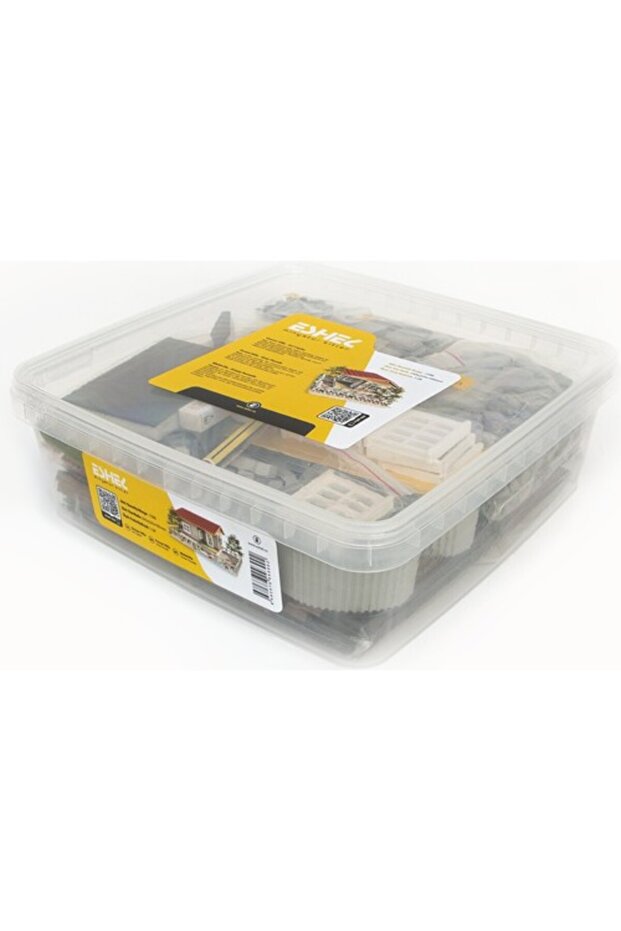 كتلة قلعة ملونة من الطوب - موديل - 2