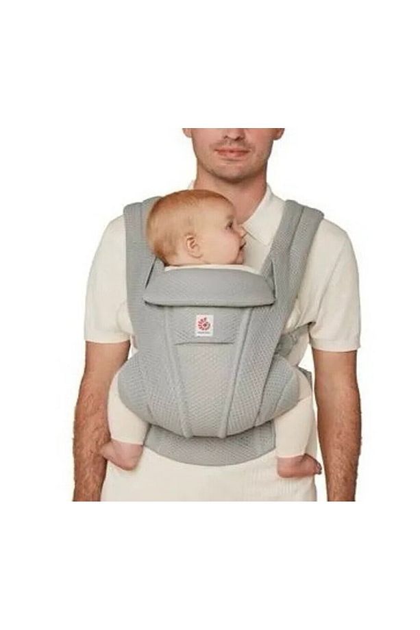 Omni Deluxe Mesh (pearl grey) , 4 farklı taşıma pozisyonlu kanguru , 0-4 yaş için - 3