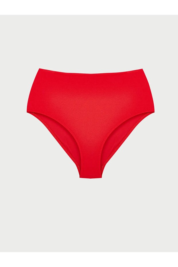 Lcw Dream Red Women's Plain Bikini Bottom