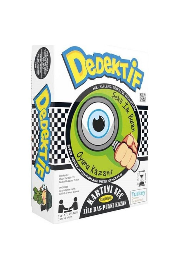 Dedektif Akıl Mantık Zeka Ve Strateji Oyunu Km 5506 - 1