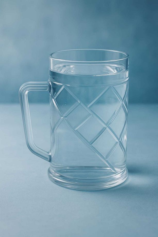 6 Adet Polikarbon Kırılmaz Bardak 500 ml, Ayran Bardağı, Bira Bardağı, Su Bardağı (Cam Değildir) - 8