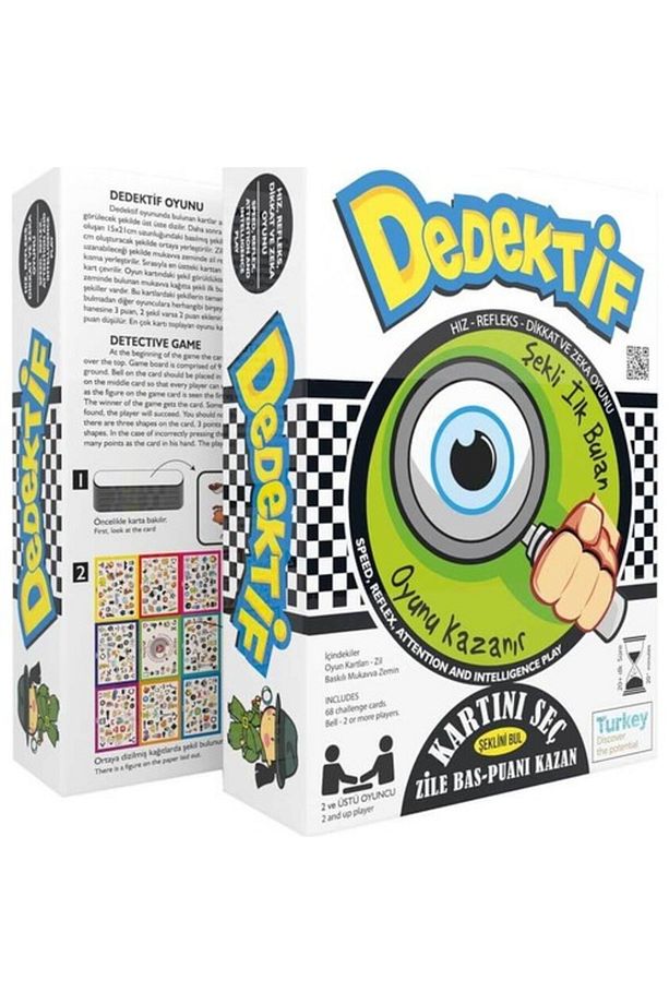 Dedektif Akıl Mantık Zeka Ve Strateji Oyunu Km 5506 - 4