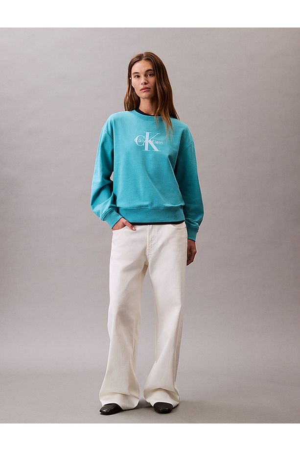 Monogram Logo Relaxed Sweatshirt - 2