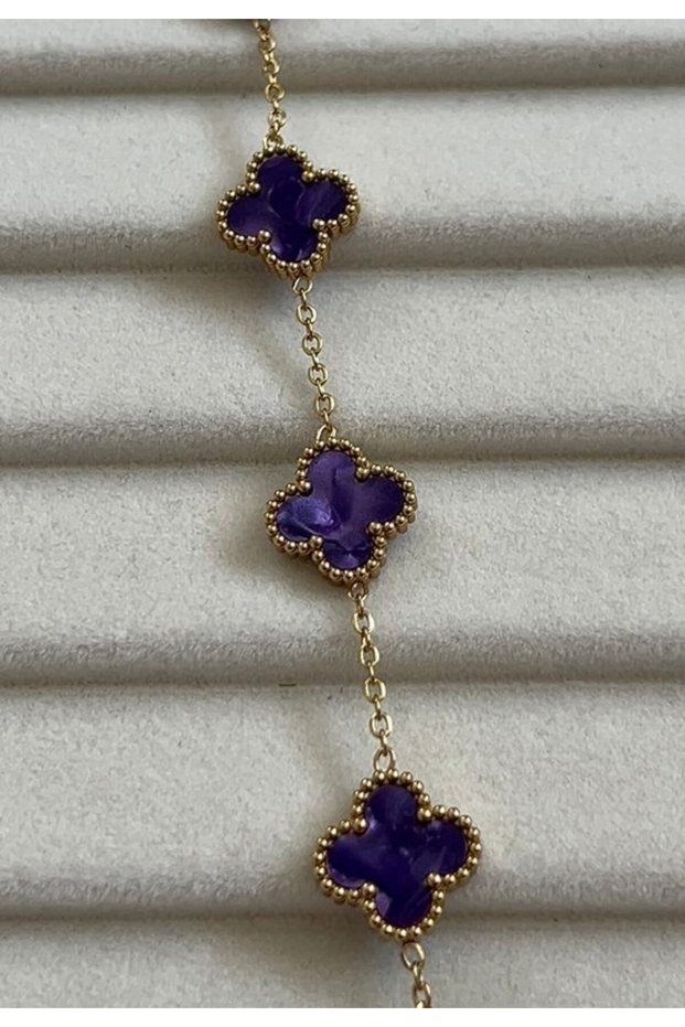 (Summer Season) Clover Model Steel Bracelet