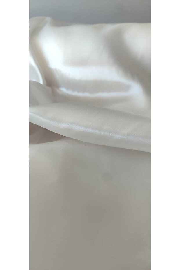 Janjanlı Saten Ekru - 2