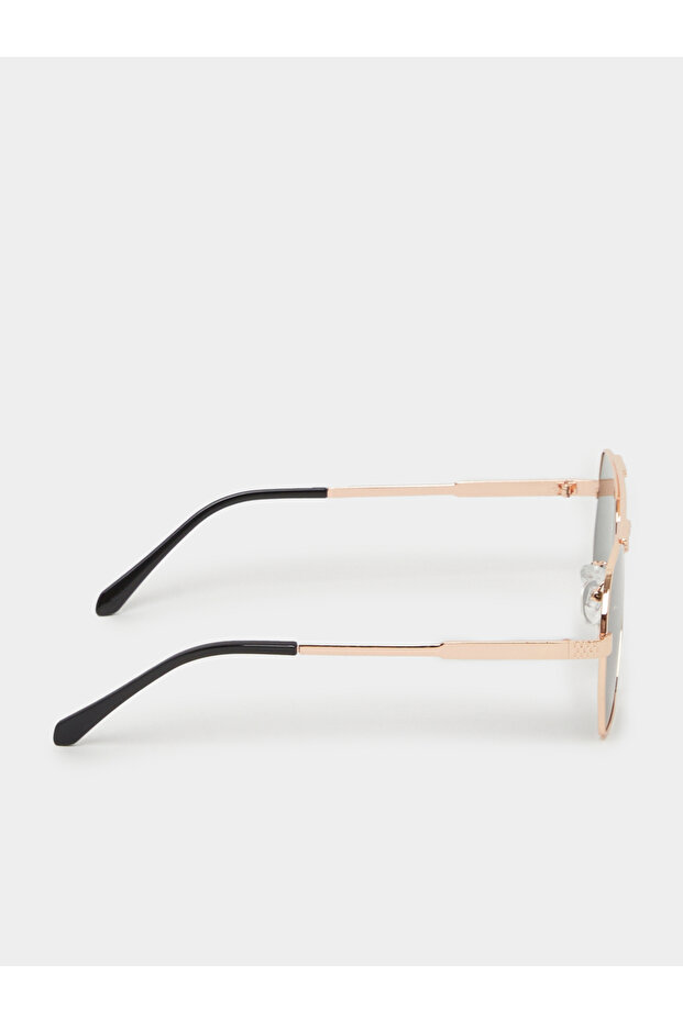 Solid Lens Rectangle Sunglasses - 3
