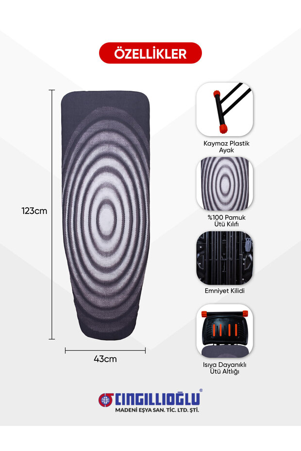 Cm-304 Melita Ütü Masası - 4