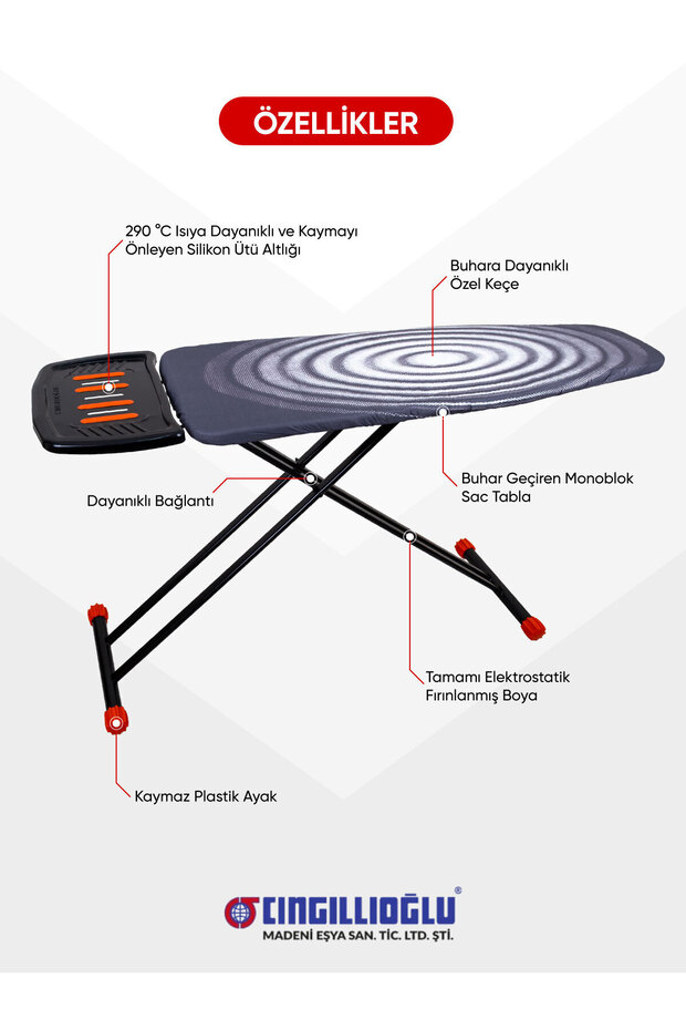 Cm-304 Melita Ütü Masası - 5
