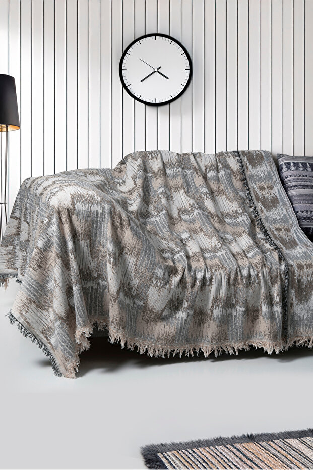 Cotton Sofa Cover | Multi-Purpose Cover | Sofa Bed Cover | Double Sided | Anti-Sweat, Anti-Slip, Anti-Pilling