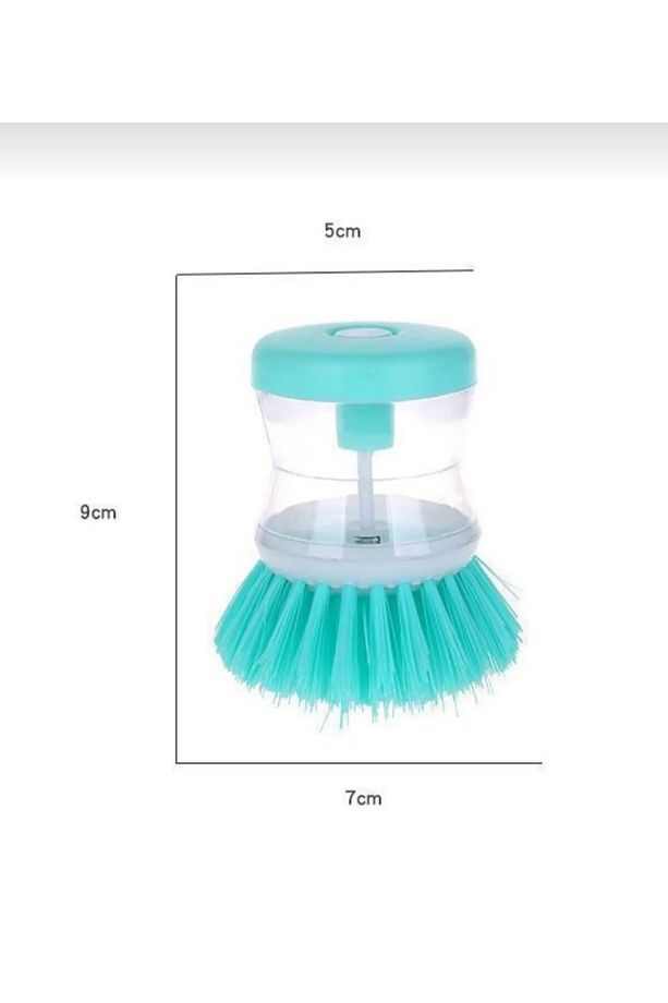 Deterjan Hazneli Banyo Mutfak Lavabo Ve Bulaşık Yıkama Fırçası - 6