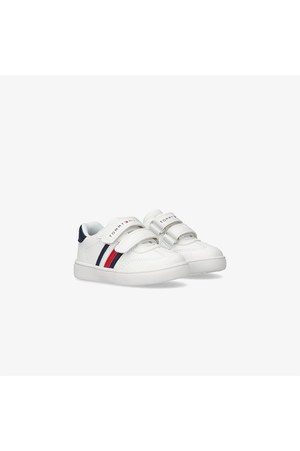 Flag And Hook Loop Çocuk Beyaz Sneaker - 2