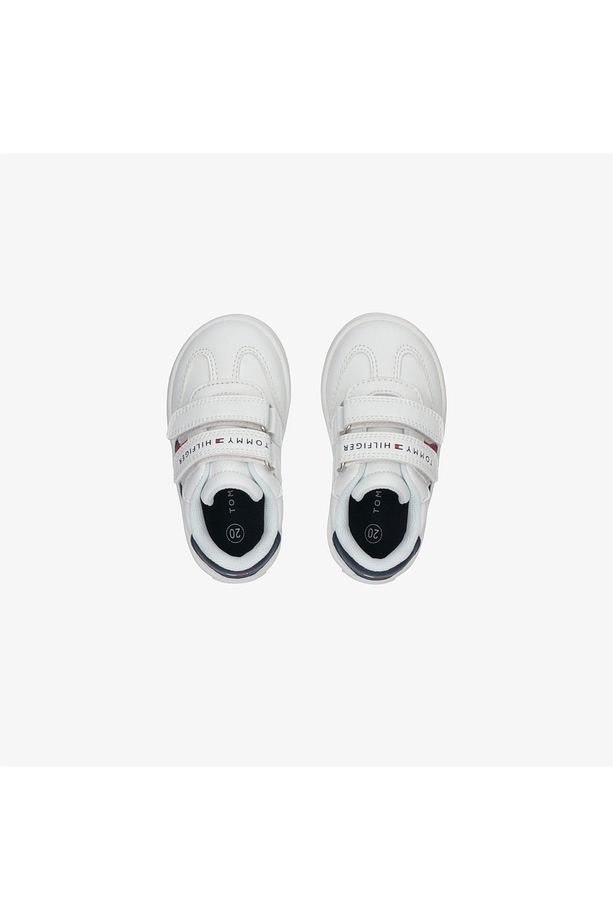 Flag And Hook Loop Çocuk Beyaz Sneaker - 3