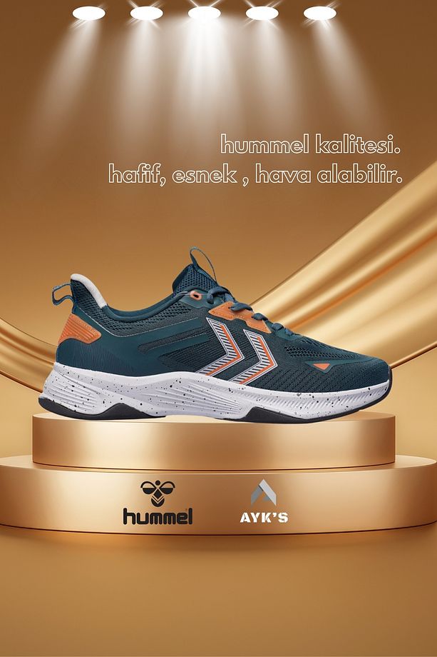 Yeşil Memory Foam Hafif Esnek Erkek Spor Ayakkabı Hml Cora - 1