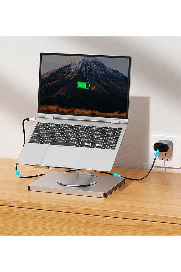 10 in 1 Çok Fonksiyonlu Type-C Hub Notebook Macbook Standı Usb-C Docking Station NSC-101 - 5