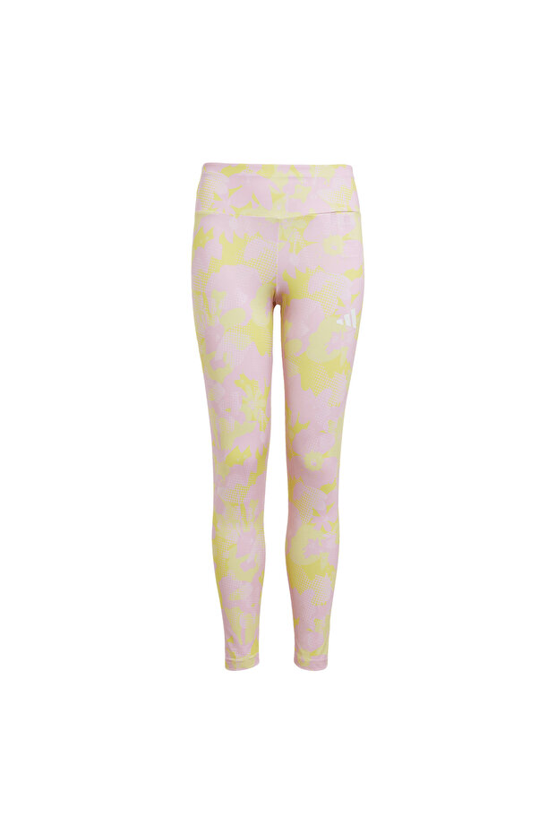 Train Essentials Flower Print Kids Leggings (Jj5055)