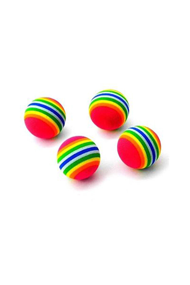 Trixie Rainbow Balls Cat Toy