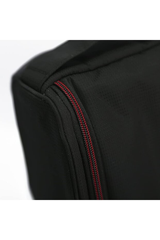 حقيبة أدوات الزينة، سوداء - 2