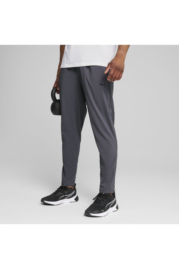 بنطال رياضي رمادي اللون للرجال من Tad Essentials - 1