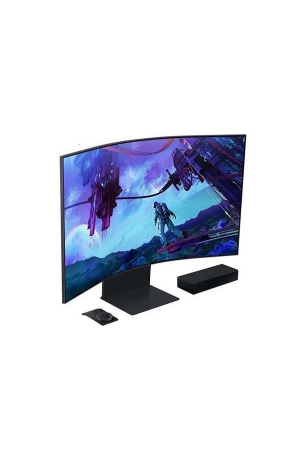 55" Va Ls55cg97wnuxuf 1ms 165hz Hdmı-dp Usbc Kavıslı Gamıng Monitör 3840x2160 - 3