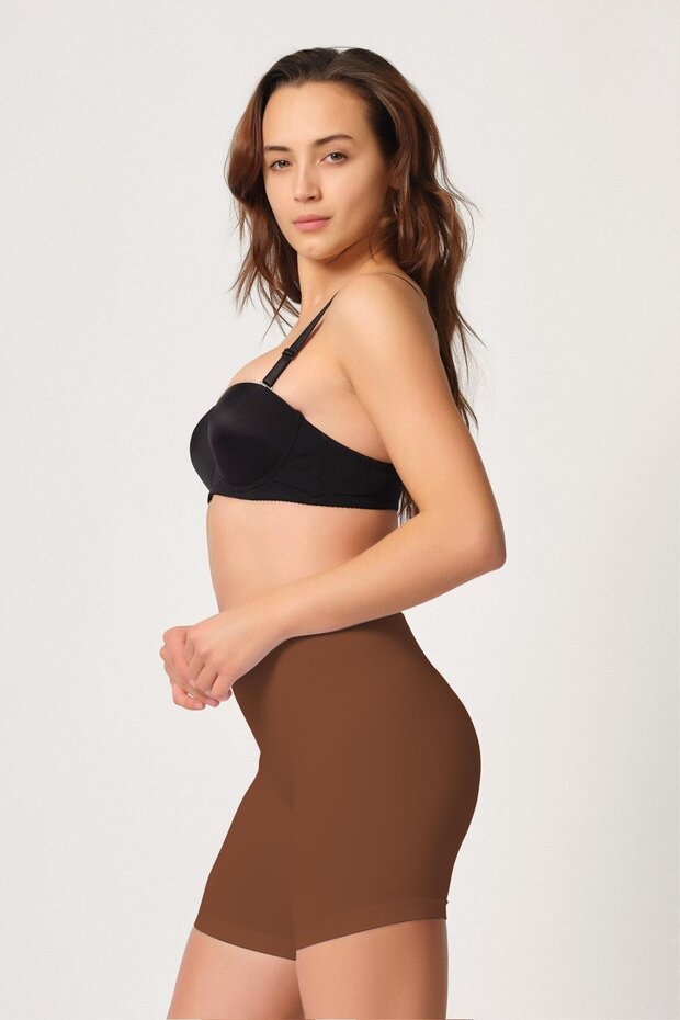 KAHVE MI Emay 3003 Soft Paçalı Boxer - 2