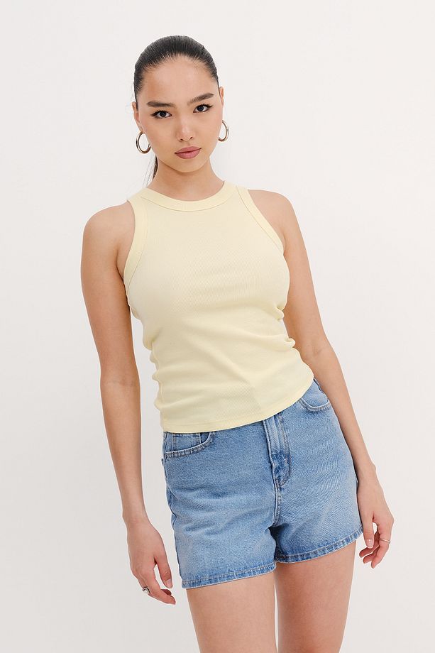 Halter Yaka Fitilli Atlet A13294-L7 - 2
