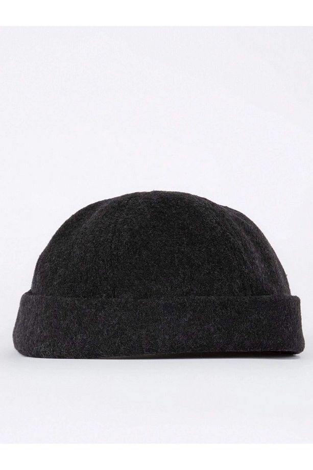 Kışlık Yünlü Retro Docker Cap Takke Leon Bere Unisex Şapka Cp236 - 4